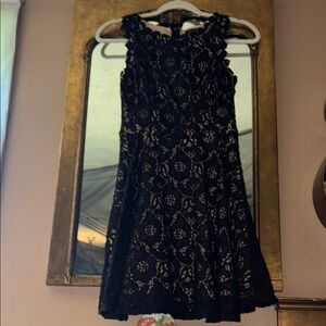 Jodi Kristopher Elegant Black Lace Dress